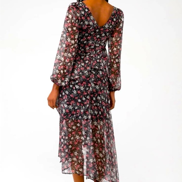 Midi Dress ASTR FAIRFAX DRESS size large - Picture 8 of 12